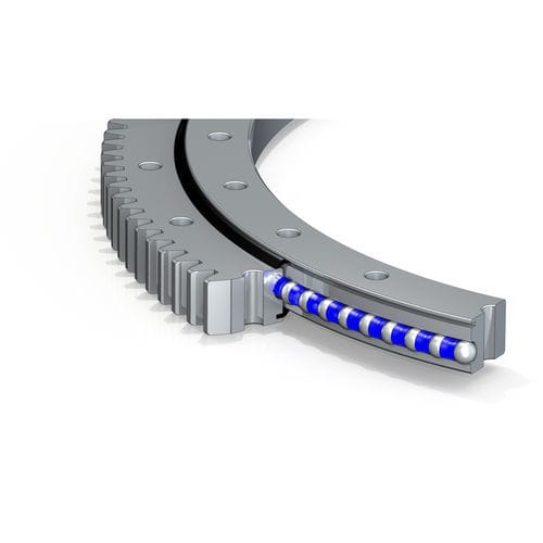 Corona giratoria con dientes exteriores - SS 1B25 - Reel Makina - de bolas de cuatro puntos de contacto / de una sola hilera
