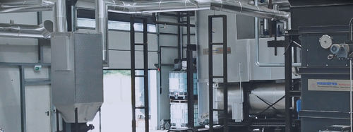 Microplanta para tratamiento de aguas residuales por fangos activos - Werkstätten heating-systems GmbH