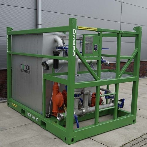 Skid de bombeo - DFSS2700-2 - Dutch Filtration BV - para productos químicos
