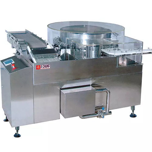 Máquina de lavado por ultrasonidos - ERVW-01 - E. Chung Machinery Co. - automática / para la industria farmacéutica / para botellas