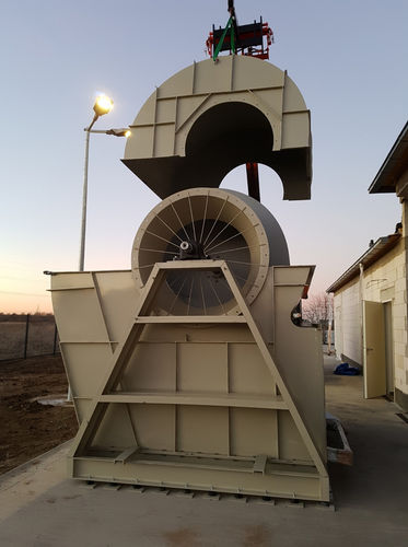 Ventilador de pie - Efsan Makina Sanayi ve Ticaret Ltd. Sti. - radial / de aspiración / con motor eléctrico