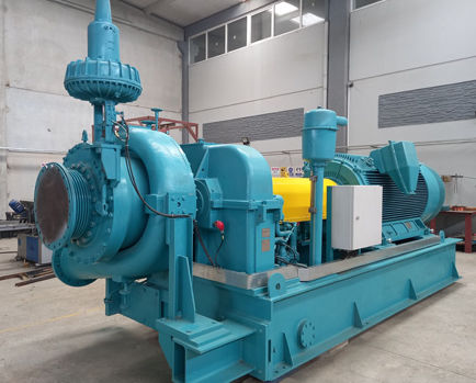 Turbocompresor monoetapa - Efsan Makina Sanayi ve Ticaret Ltd. Sti. - radial / de gran velocidad / para turbina