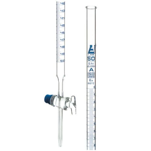 Bureta de vidrio borosilicato - CH0236A - EISCO Electronic Instrumentation - de vidrio