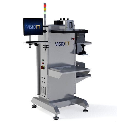 Sistema de control de trazabilidad - SMAS-100 - VISIOTT Teknoloji San. Ve Tic. Ltd. Sti. - para la industria farmacéutica / semiautomático