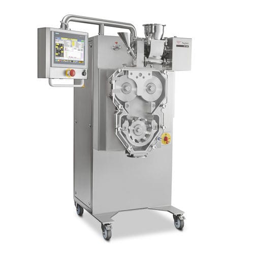 Compactador de rodillos para peletización - CP 250 - Faytec AG - hidráulico / de grandes dimensiones / de laboratorio