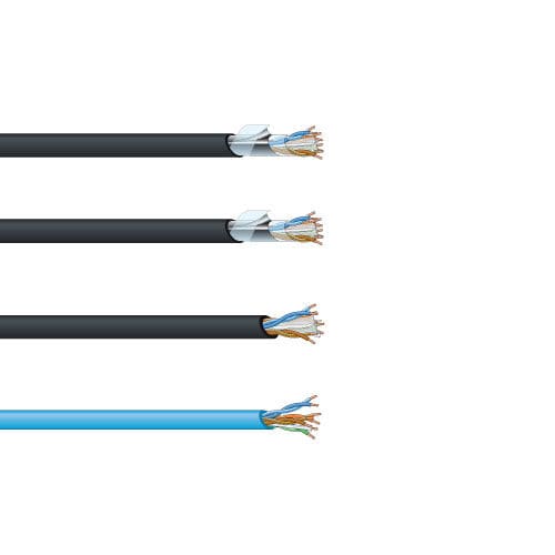 Cable eléctrico Ethernet - RJC series - CANARE Electric - de datos / U/UTP / aislado