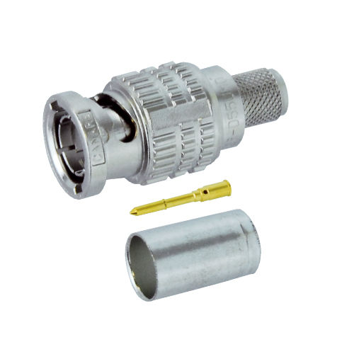 Conector RF - BCP series - CANARE Electric - BNC / de engaste / de aislamiento