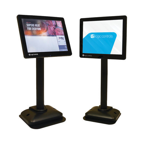 Visualizador LED - LV series - Logic Controls - LCD / con pantalla táctil capacitiva / 800 x 600