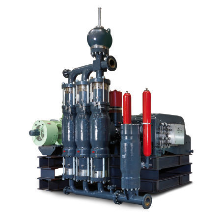 Bomba de doble membrana - MULTISAFE® - FELUWA Pumpen GmbH - para productos químicos / eléctrica / estacionaria