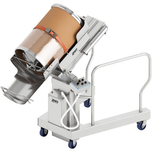 Volteador de bidón - DT630 - Rheo Engineering LLC - neumático