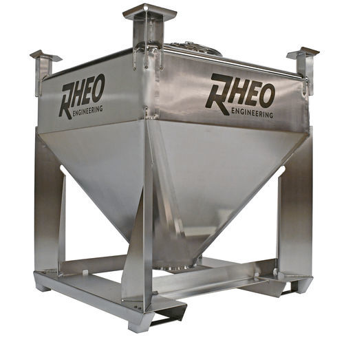 Contenedor IBC de acero inoxidable - 2024962 - Rheo Engineering LLC - de manipulación