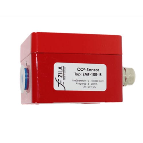 Detector de gas - ZMF-100-IR - Fluid.iO Sensor + Control GmbH & Co. KG - de dióxido de carbono / de CO2 / NDIR