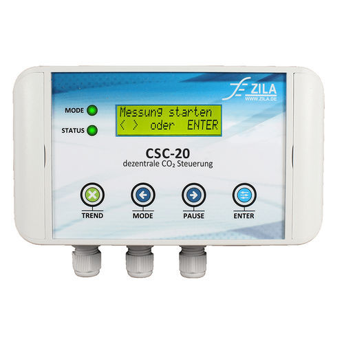 Unidad de control aireadora - CSC-20 YUGO - Fluid.iO Sensor + Control GmbH & Co. KG - automática / para detector de gas / digital