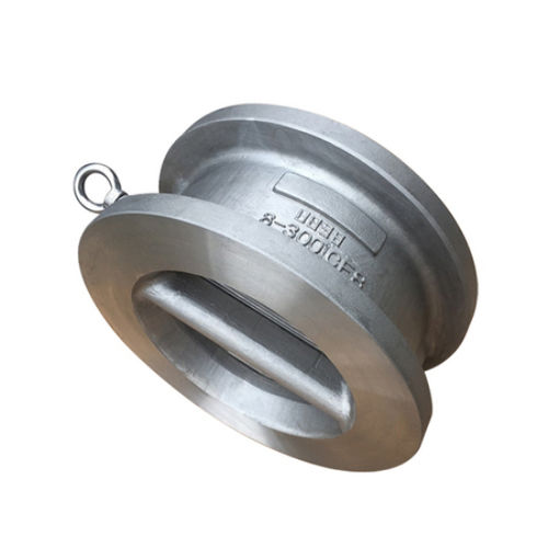 Válvula de retención de disco - DCK 150SS - Wuxi Fusheng Valve Industrial Co. Ltd. - con brida / wafer / de acero inoxidable