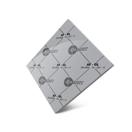 Lámina de junta de vidrio - AF-GL® - GAMBIT LUBAWKA Sp. z o.o. - de caucho / de NBR / de aramida