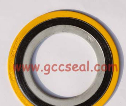 Junta espiralada - Xixia Jinfangyuan Sealing Materials Co., Ltd. - de PTFE / redonda / de compresión