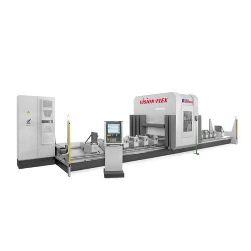 Centro de mecanizado CNC 5 ejes - VISION-FLEX - Reichenbacher Hamuel Group - vertical / HSK F63 / para perfiles de aluminio