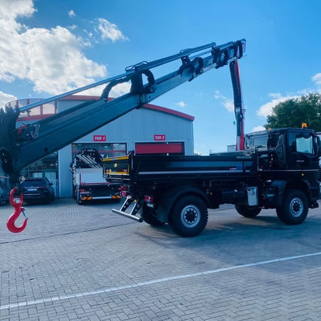 Volquete basculante para aspiradora industrial - MAN TGM 18.320 - Wiese GmbH & Co. KG Fahrzeugbau u. Nutzfahrzeuge