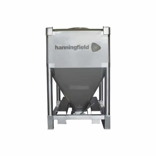 Contenedor IBC de acero inoxidable - Hanningfield Process Systems Ltd. - para alimentos / para productos farmacéuticos / para polvos y granulados
