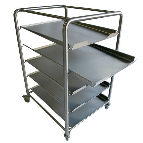 Carretilla de almacenamiento - Strikebox Innovations limited - de manipulación / de acero inoxidable / de plástico