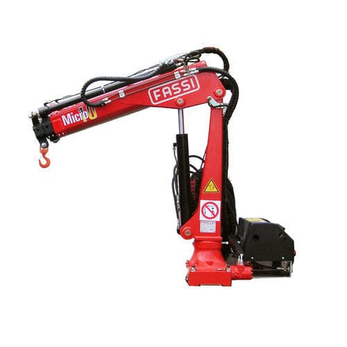 Minigrúa móvil - M10A series - FASSI Ladekrane GmbH - de elevación / hidráulica / con radiocontrol