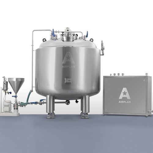 Reactor continuo - Airplan SA - de proceso / para la industria farmacéutica / calefactor
