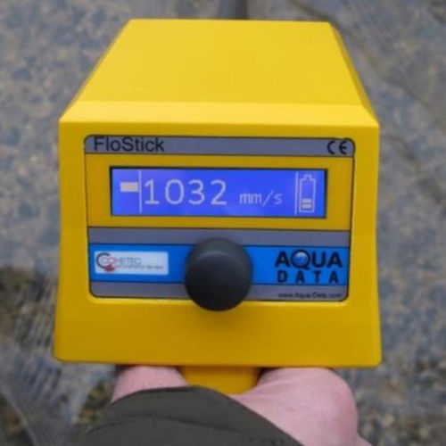 Correntómetro electromagnético - FloStick  - COMETEC SA - volumétrico / para líquido / portátil