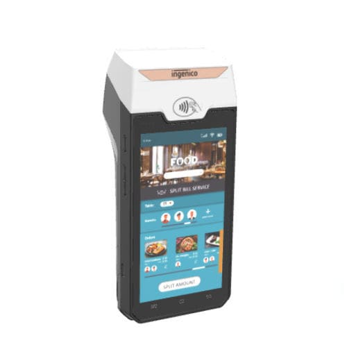 Terminal de pago portátil - AXIUM DX4000  - Ingenico - Bluetooth / WiFi / 4G