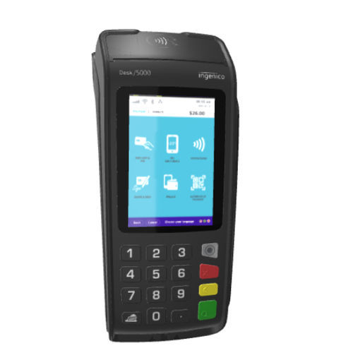 Terminal de pago de mostrador - Desk/5000 - Ingenico - 3G / Bluetooth / WiFi