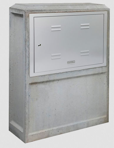 Caja empotrable - Baterias Gatell S.A - rectangular / de acero / de hormigón