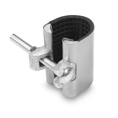 Abrazadera para tubo con perno - 087 - MACPLAST SRL - de acero inoxidable / de acero galvanizado / de hierro fundido