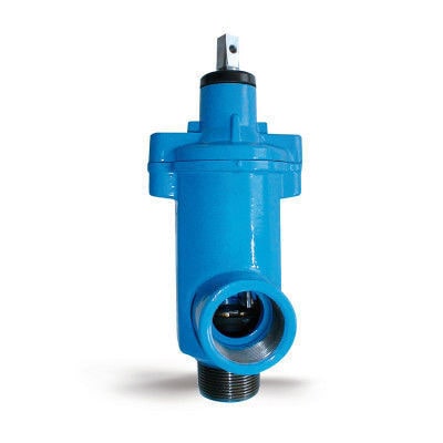 Válvula manual - 522 - MACPLAST SRL - para agua potable / roscada / de asiento inclinado