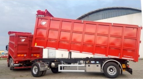 Volquete basculante de metal - GERVASI ECOLOGICA SRL - para residuos / de residuos / automático