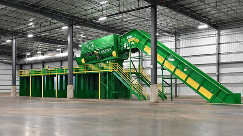 Clasificador para reciclaje - GREEN EYE® - Green Machine - óptico / automático / para material plástico