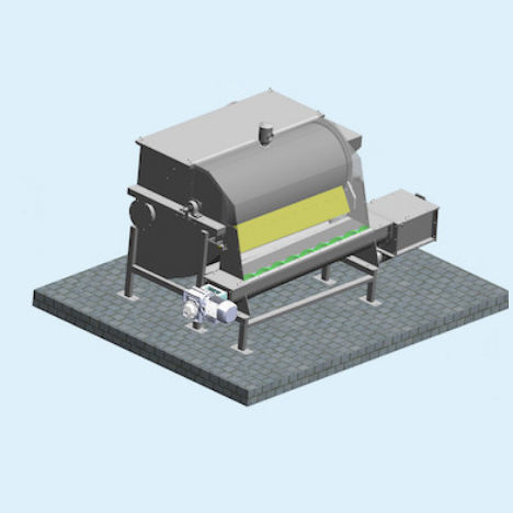 Bidón de acero inoxidable - wwtp - SEFT SRL - de hilo de metal
