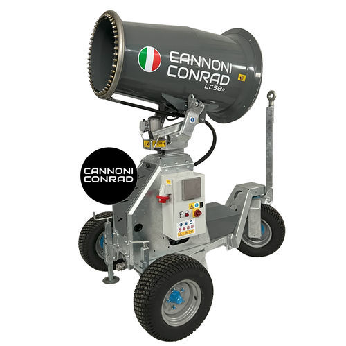 Cañón nebulizador para supresión del polvo - Conrad LC50R - Mantovana Macchedil di Rentstore srls sas - portátil