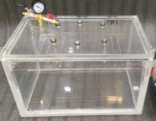 Cámara de vacío de fibra acrílica - BHFGCB181818 - Burhani Engineering Technology