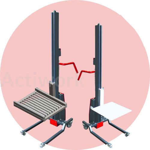Miniapiladora eléctrica - AF series - ACTIWORK - con operador a pie / de elevación / compacta