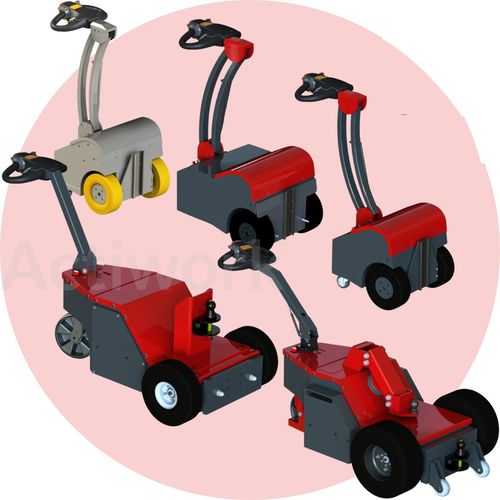 Tractor eléctrico - TM series - ACTIWORK - sobre ruedas / con operador a pie / industrial