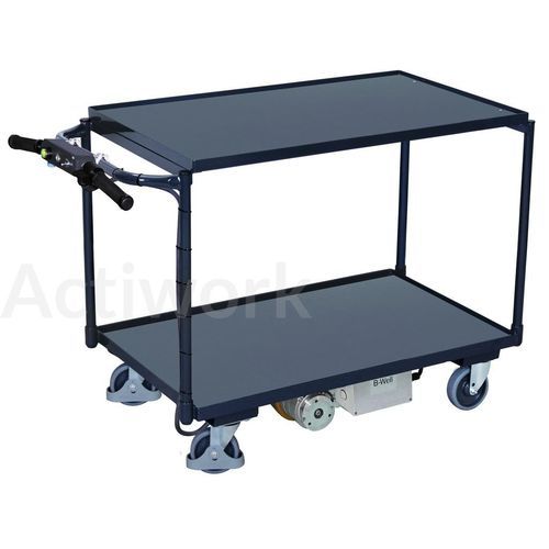 Carro motorizado - BW600 - ACTIWORK - de transporte / con estantes / con ruedas giratorias