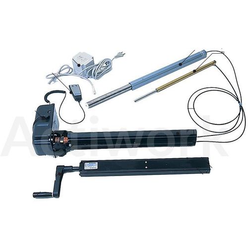 Cilindro eléctrico - ACTIWORK - con servomotor / 24 V / para ajuste de nivel de puesto de trabajo sentado/de pie