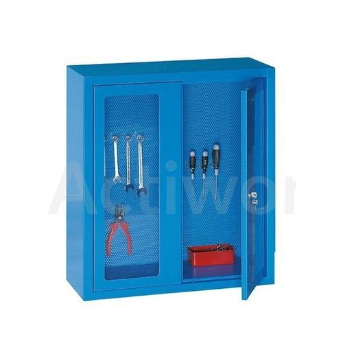 Armario para herramienta - ACTIWORK - de pared / de puertas batientes / con puertas de cristal