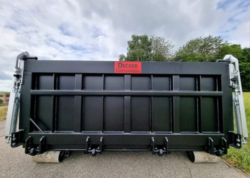 Contenedor de basura de metal - Bayernbox - Decker-Containerbau GmbH & Co. KG - de residuos industriales / de fondo abrible