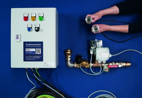 Sistema de protección contra la combustión para instalación eléctrica - T&B electronic GmbH - automática