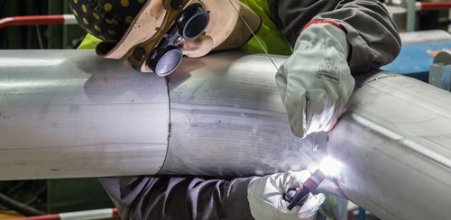 Sistema de tubos de acero inoxidable - Nesemeier GmbH - para obra de construcción