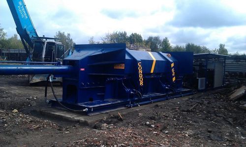 Prensa de balas para chatarra - Condor series - ECOTECNICA EUROPE S.r.l. - para vehículos / horizontal / 800x600x1000