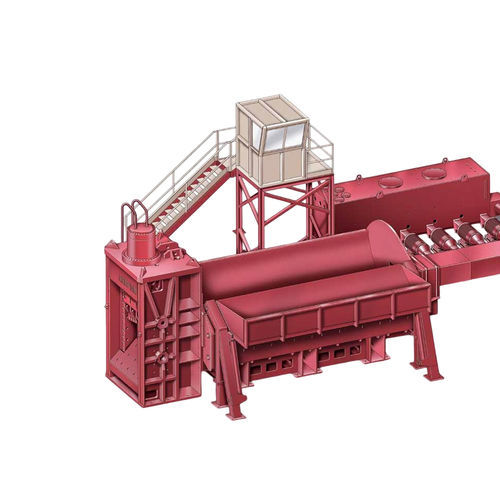 Molino de desechos - JDR1200 - Parfer Siti srl - hidráulico / horizontal / de grandes dimensiones