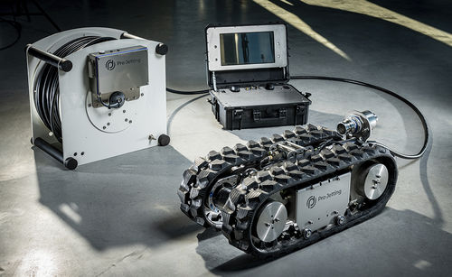 Robot de limpieza para suelo - R600 - ID-tec B.V. - para limpieza en húmedo / de alta presión