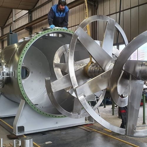Mezcladora para líquidos - Meili Technology SA - líquido-sólido / de granulado / para la industria química