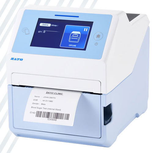 Impresora de etiquetas de transferencia térmica - CT4-LX-HC - SATO Europe GmbH Italy - térmica directa / de mesa